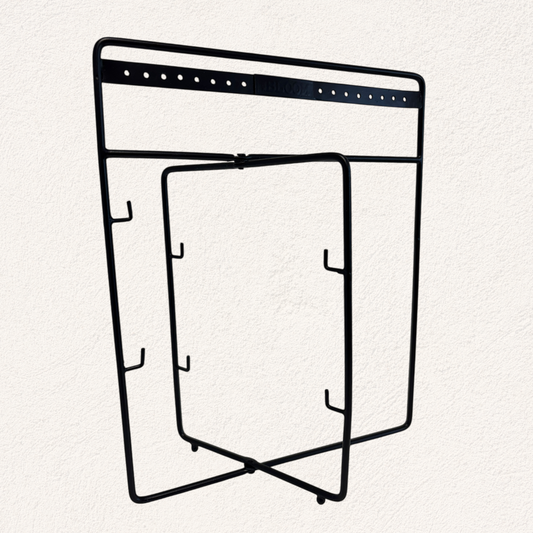 combinatie sieraden display | zwart