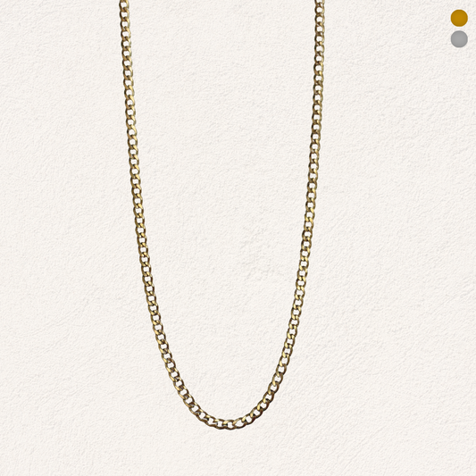 smalle schakel heren ketting