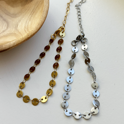 disc bracelet