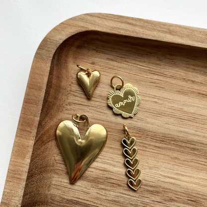 large heart loose charm