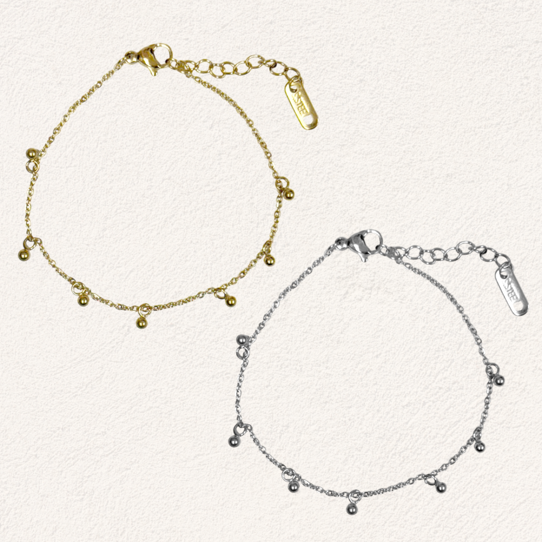 armband met kleine balletjes