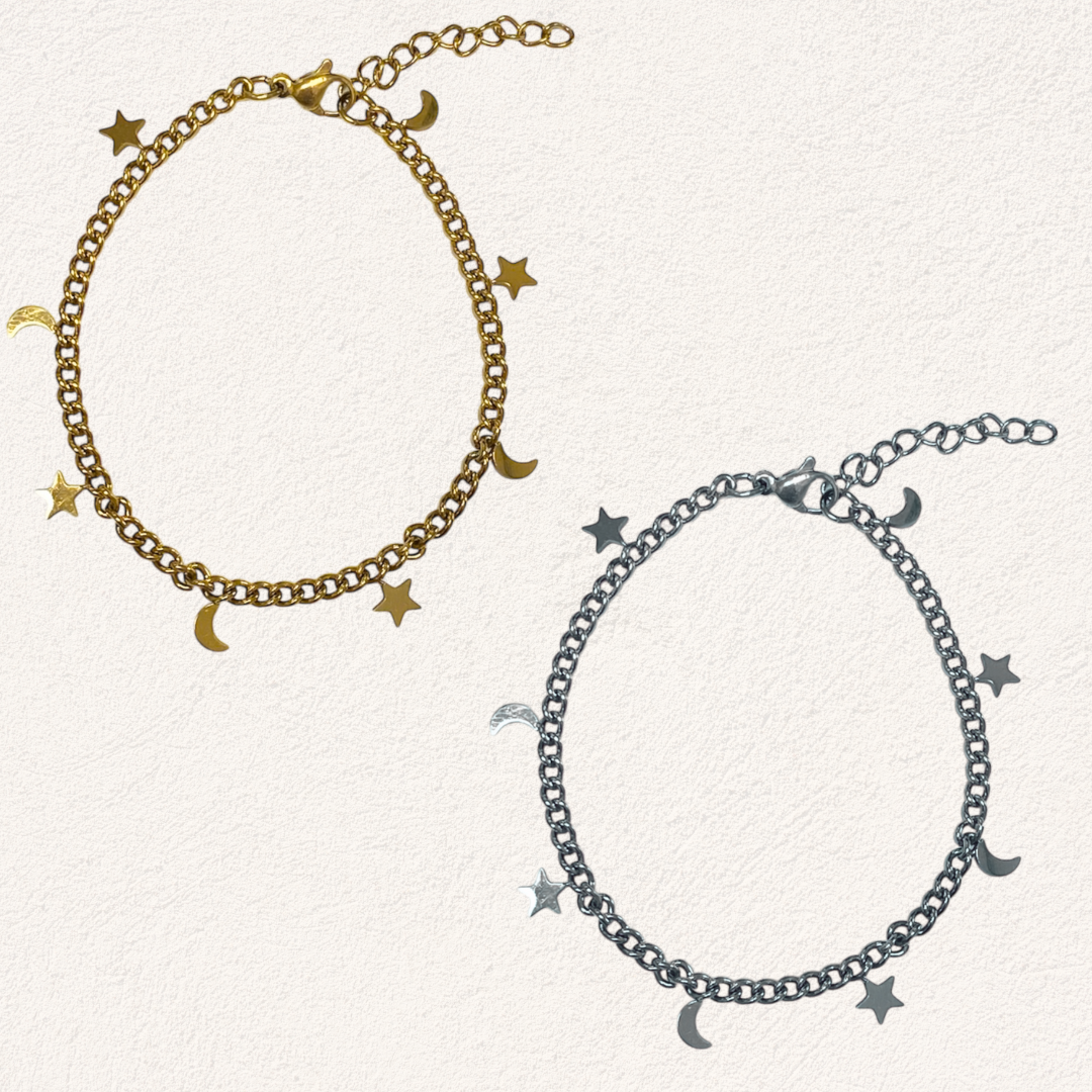moon and star armband