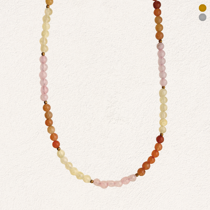 heart full of flowers necklace