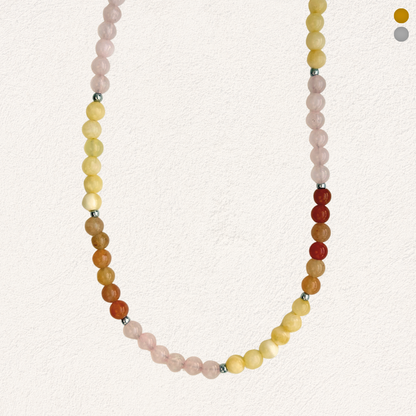 heart full of flowers necklace