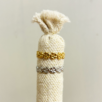 small flower ring