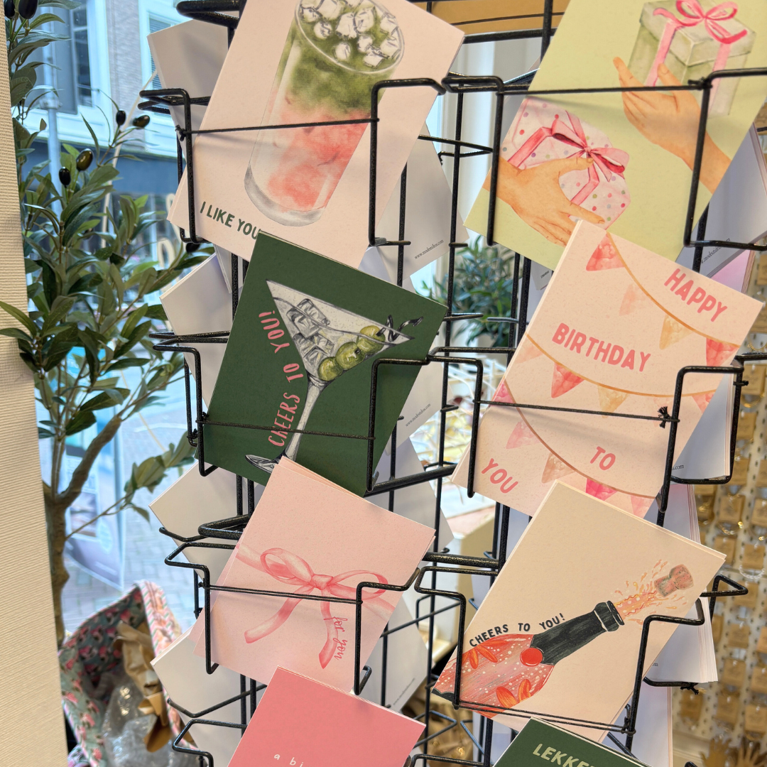 cadeau met strikje kaart