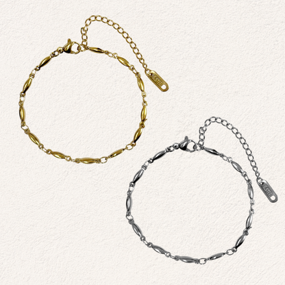 oval details bracelet