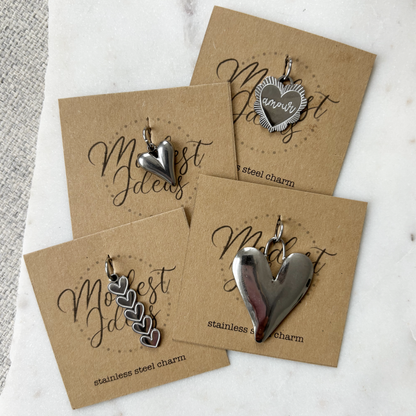 large heart loose charm