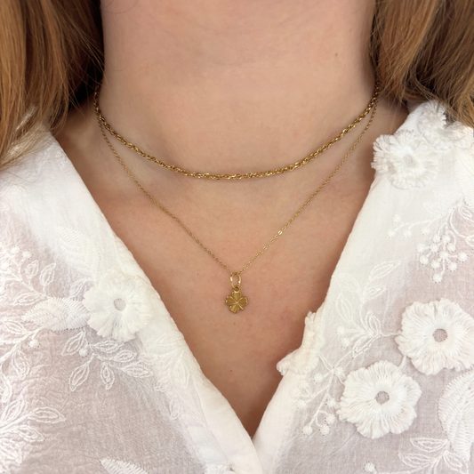 minimalistische fijne ketting