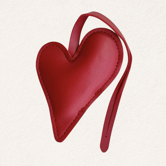 bag charm hart rood