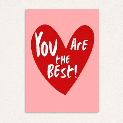 you are the best card