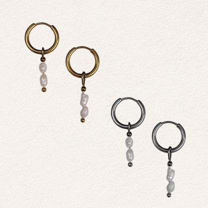 freshwater pearl earrings