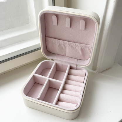 white jewelry box