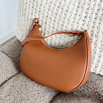 brown shoulder & crossbody bag