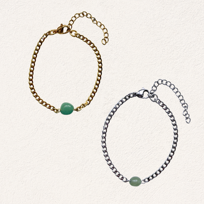 aventurine oval shape bracelet