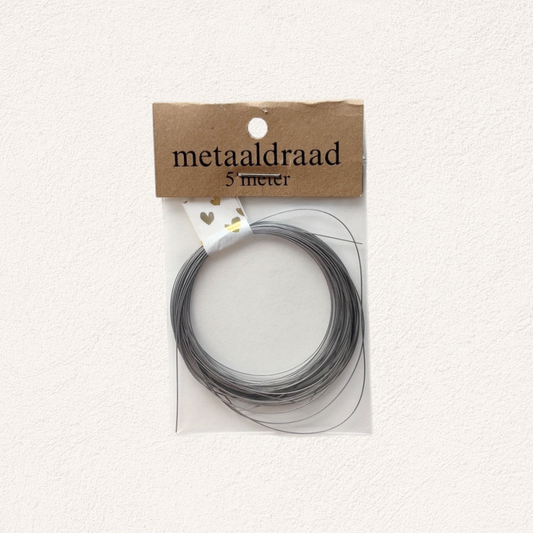 metaaldraad 0,38 mm (5 meter)