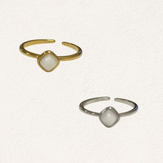 white square ring