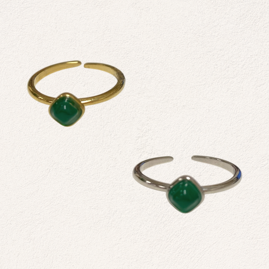 green square ring