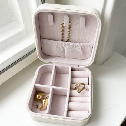 white jewelry box