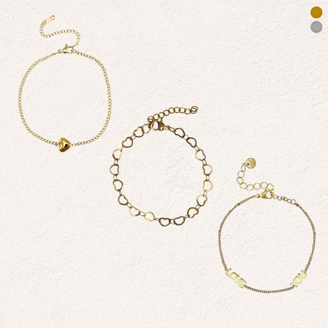 love armbandenset