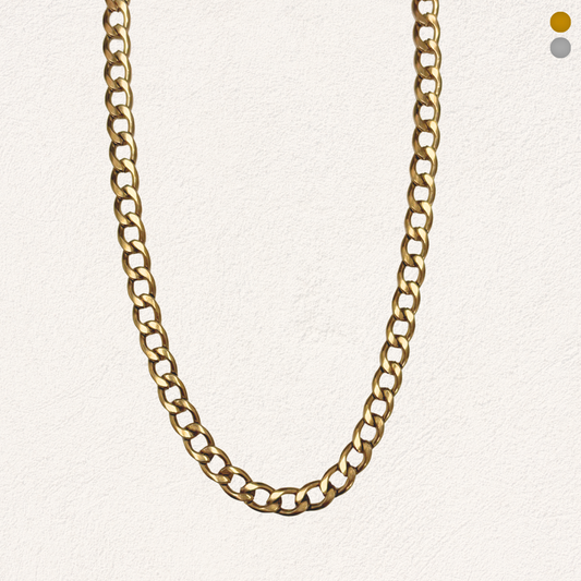 grove schakel heren ketting