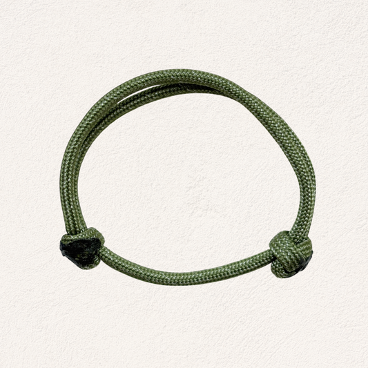 heren surf armband groen