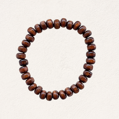 wooden bracelet brown