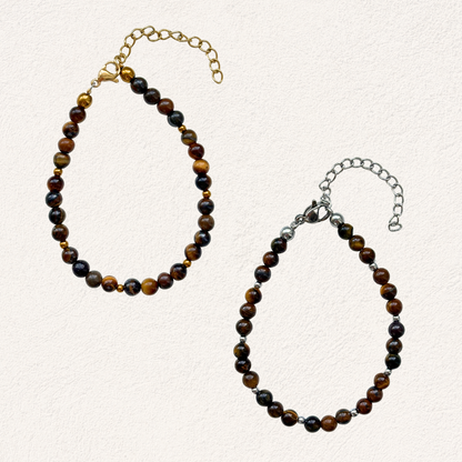 tiger eye bead bracelet