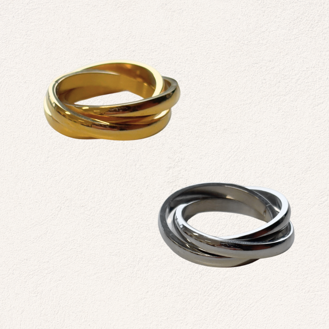 anxiety ring drie ringen in één