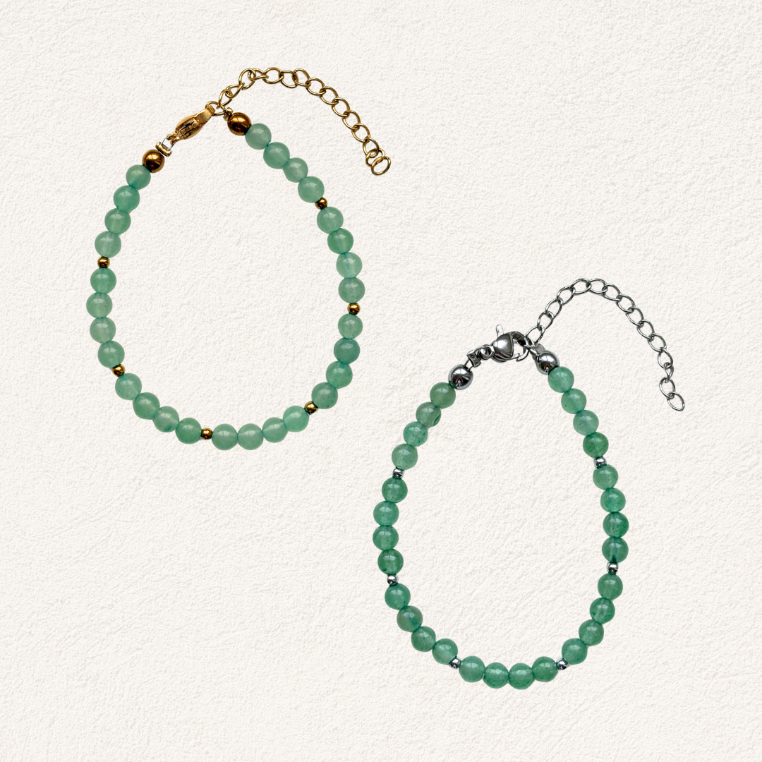 aventurine bead bracelet