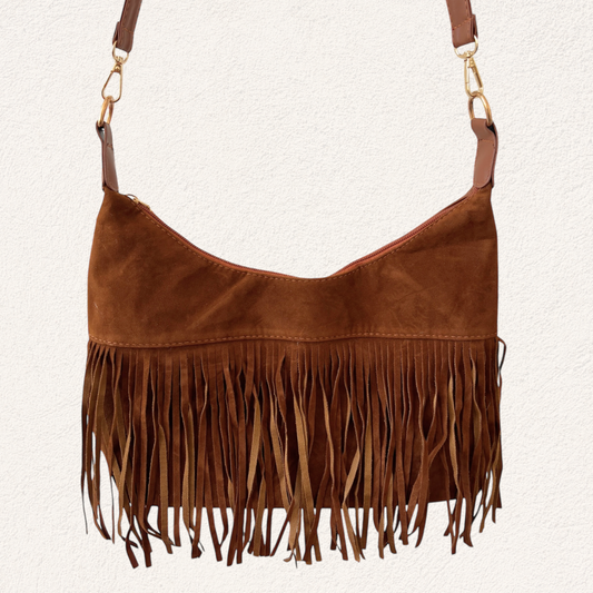 boho tas met franjes