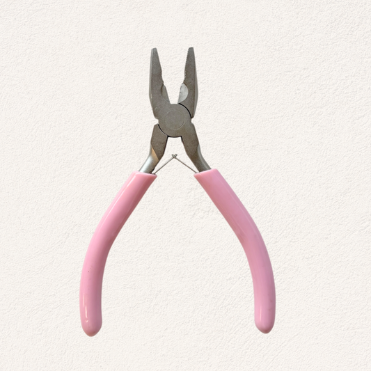 combinatietang met roze handvat