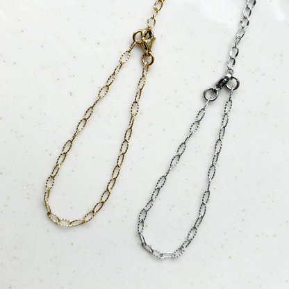 oval chains armband