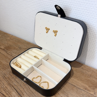 jewelry box large black