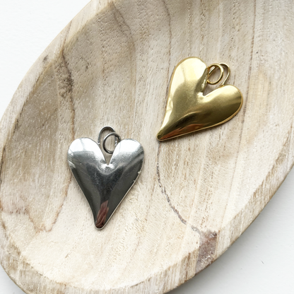 large heart loose charm