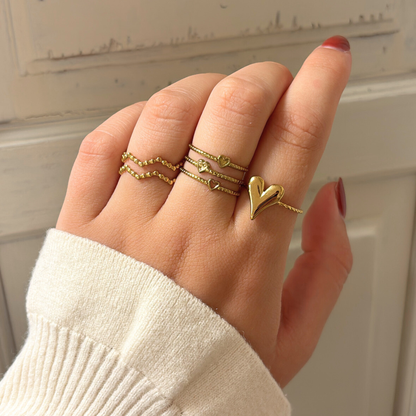 heart ring