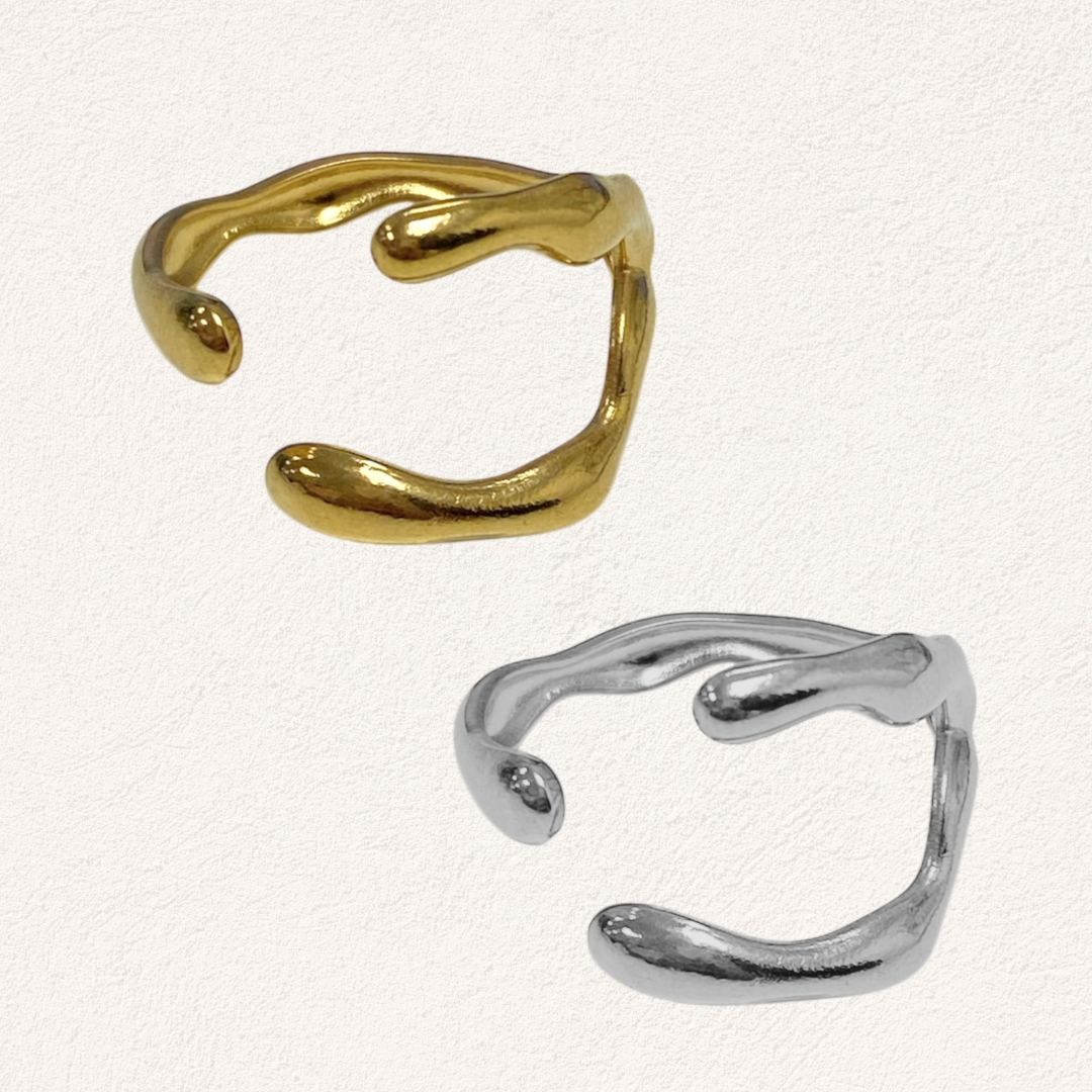 abstracte wikkel ring