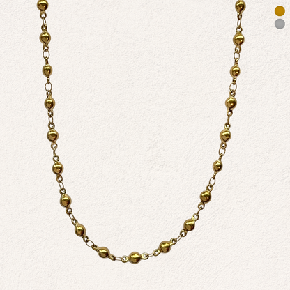round shapes necklace