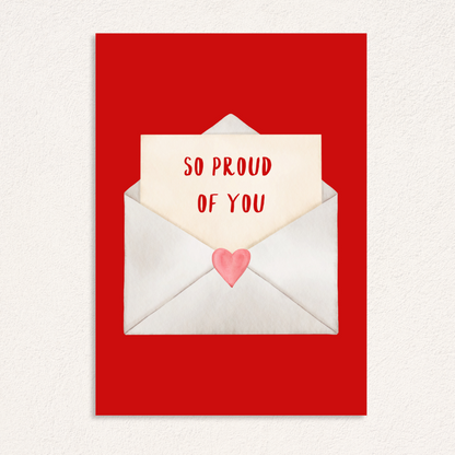 so proud of you card