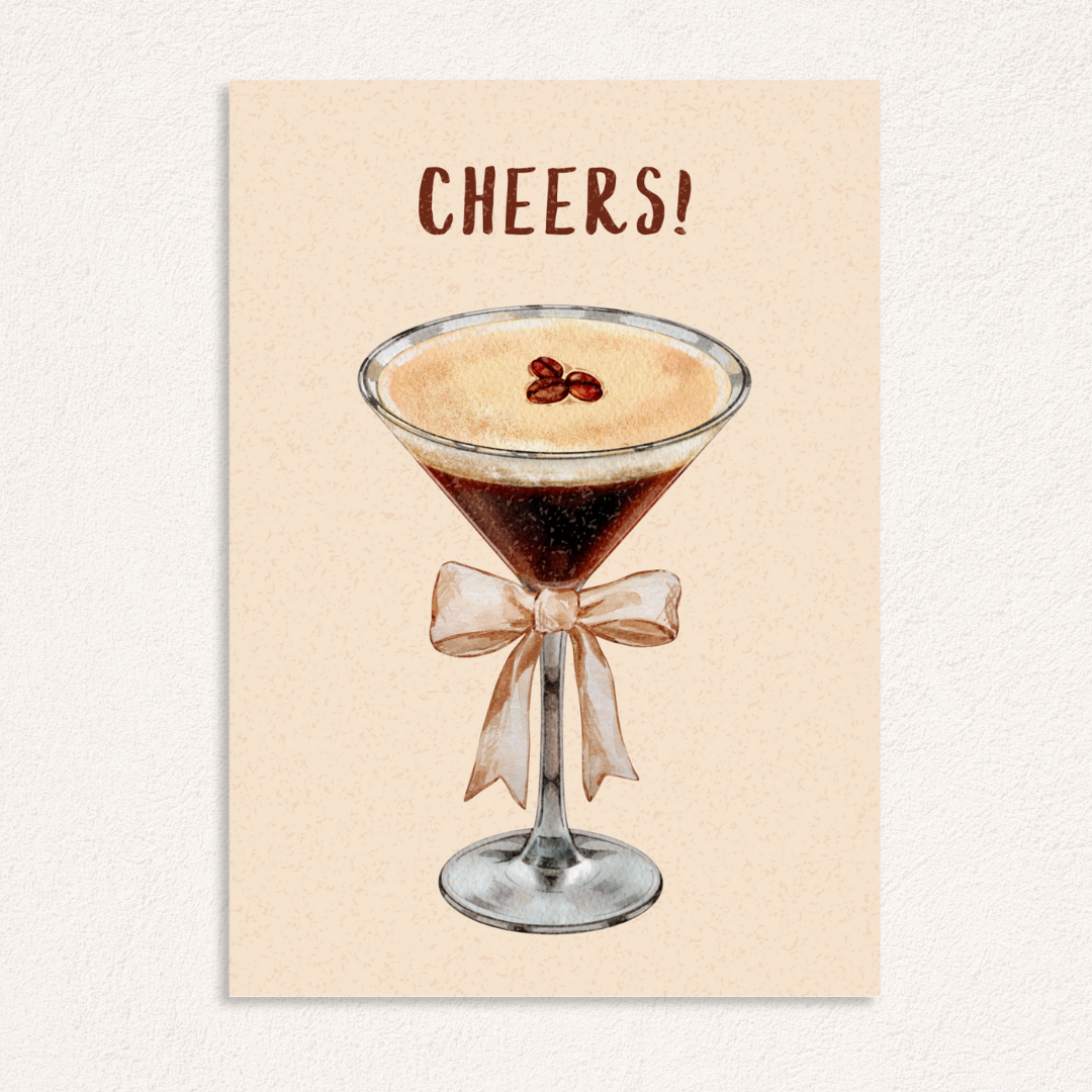 cheers espresso martini kaart