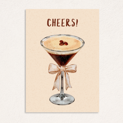 Cheers Espresso Martini menu
