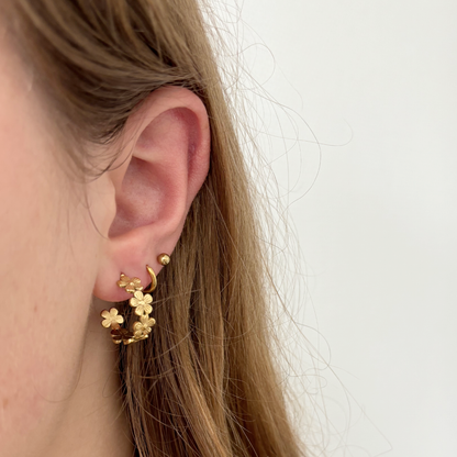 flower earrings