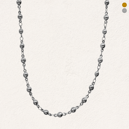 round shapes necklace