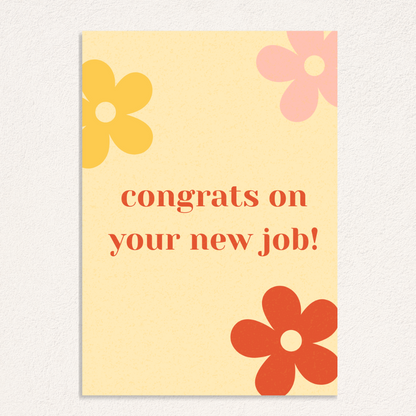 new job card