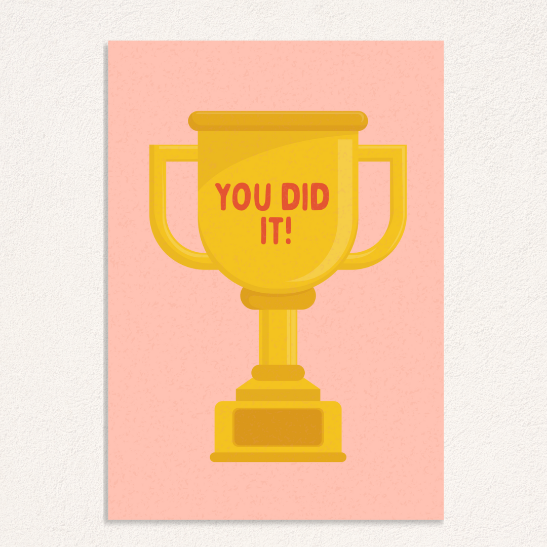 you did it! kaart