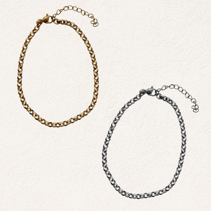 round link ankle bracelet