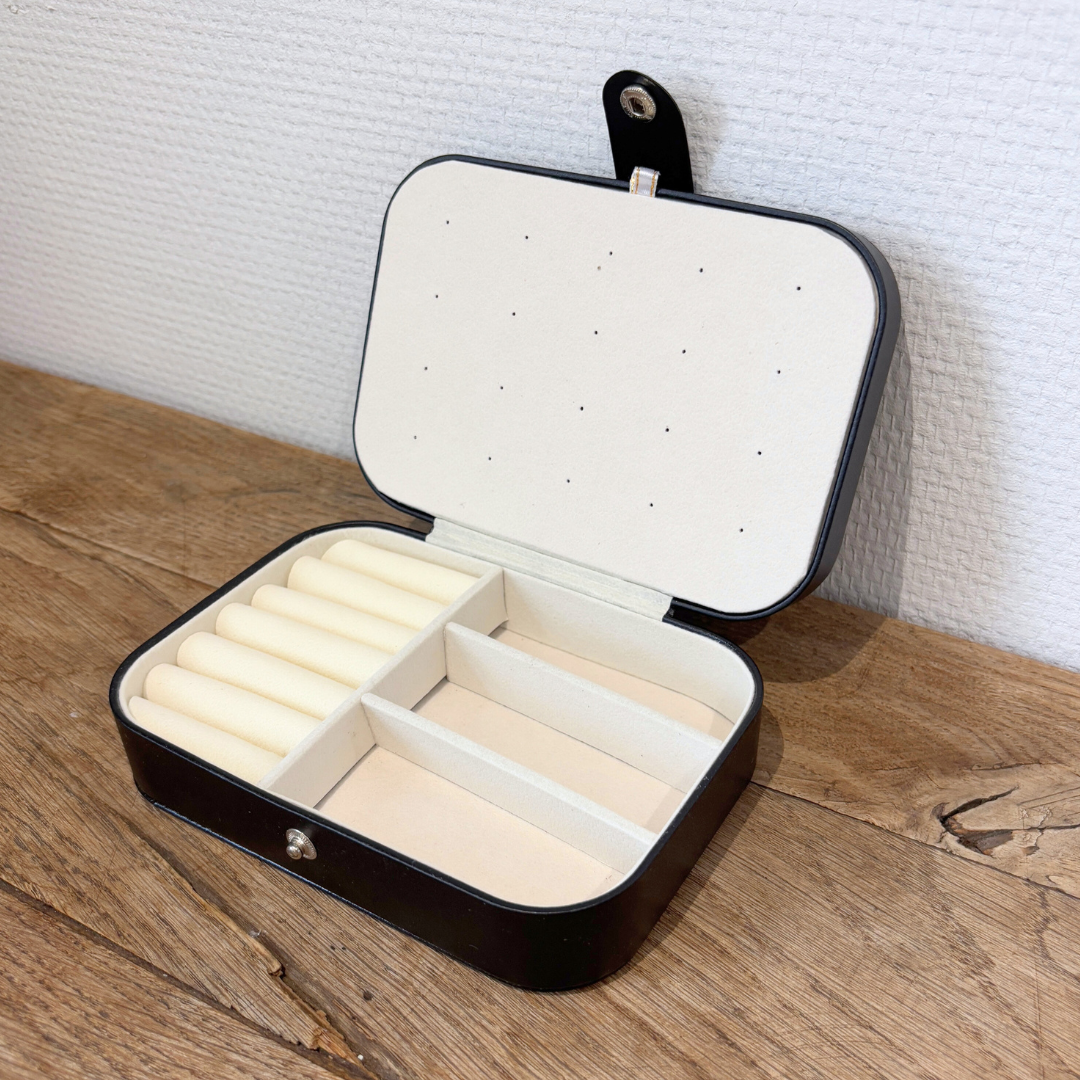 sieradendoosje groot zwart