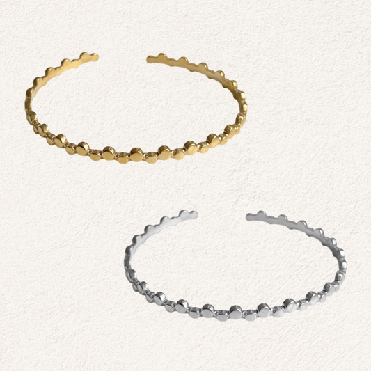 subtle dots bangle