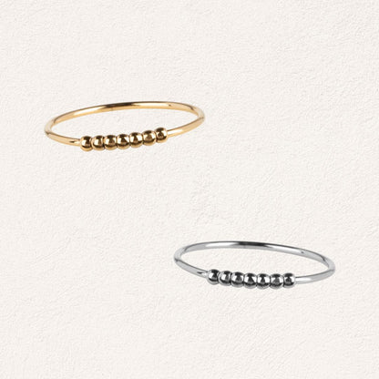 subtiele balletjes anxiety ring