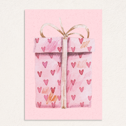 pink gift card